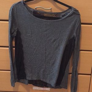 Lace back Top